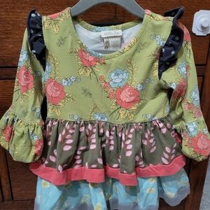 Matilda Jane Long Sleeve Dress/Shirt Size 2